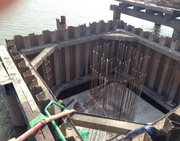 儋州拉森钢板桩围堰工程