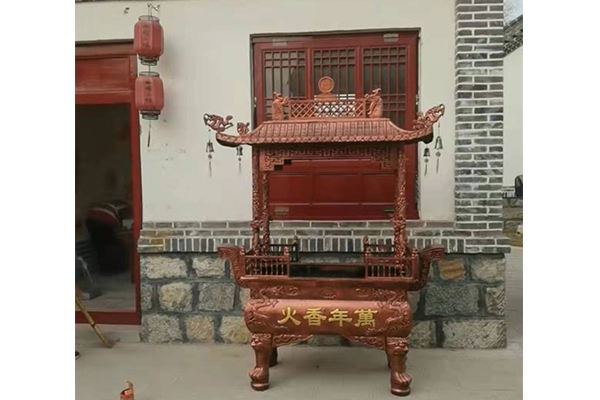 重庆寺院长方形香炉定做