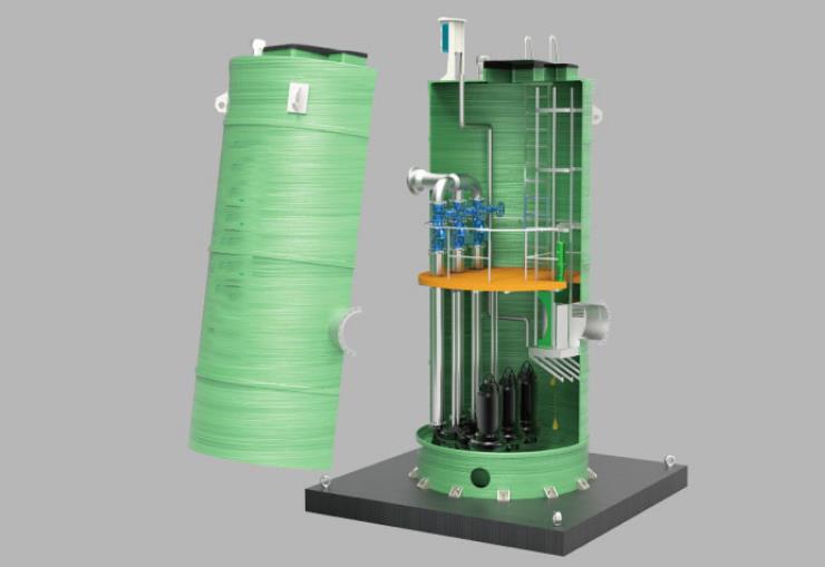 一体化泵站预制提升泵站污水处理设备厂家供应批发