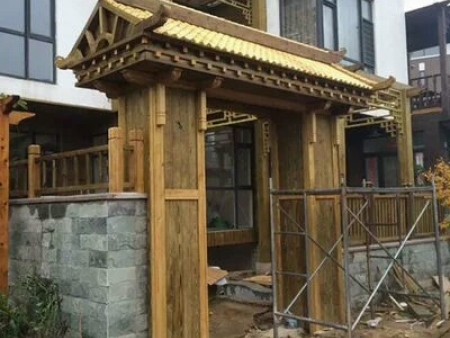 莱芜仿古建筑门口定制