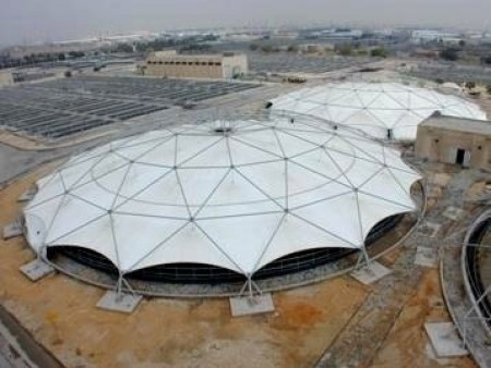 威海污水池反吊膜加盖价格