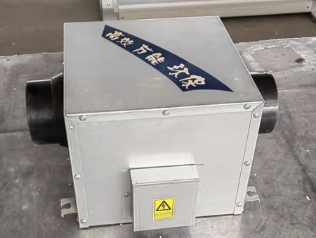 啟邁管道式超低靜音風(fēng)機 加工定制方孔圓孔靜音排風(fēng)機