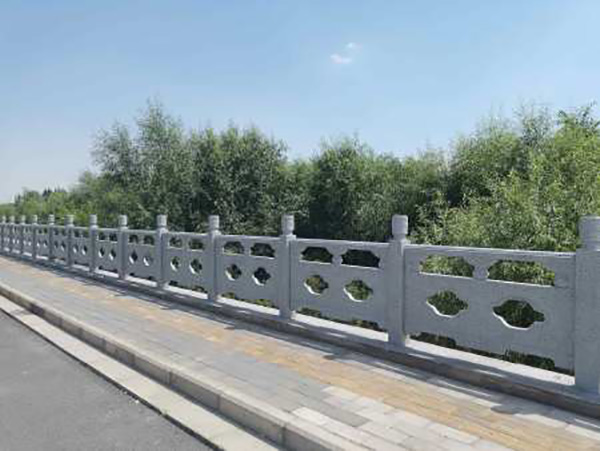 海东公路河堤护栏安装