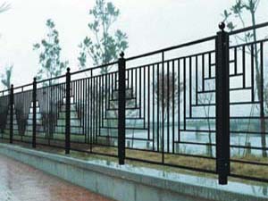 庆阳铝艺庭院围栏安装施工