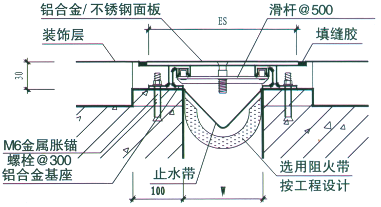 泉州建筑工程地面变形缝价格