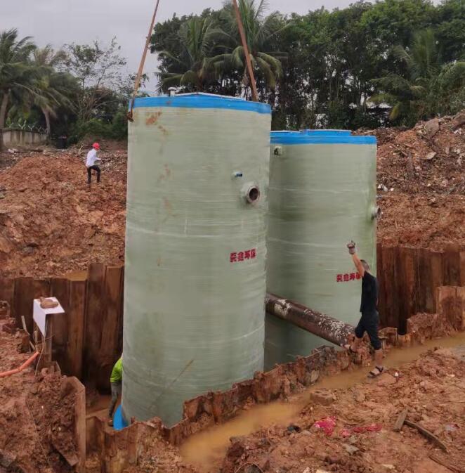 五指山污水一体化泵站工程