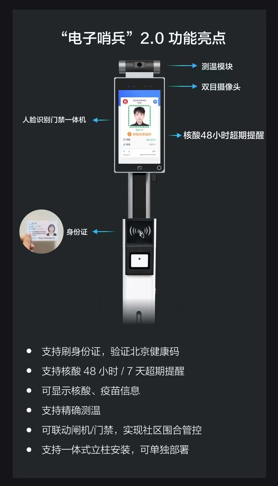 人脸识别门禁设备解决方案