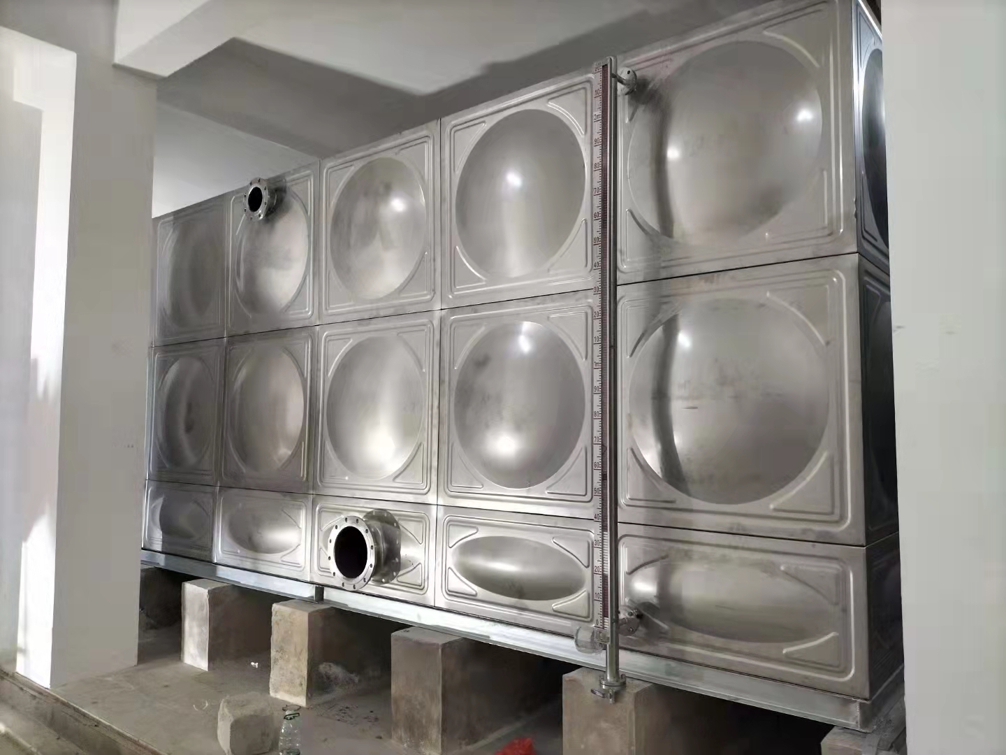 郴州大型方形不锈钢水箱定制
