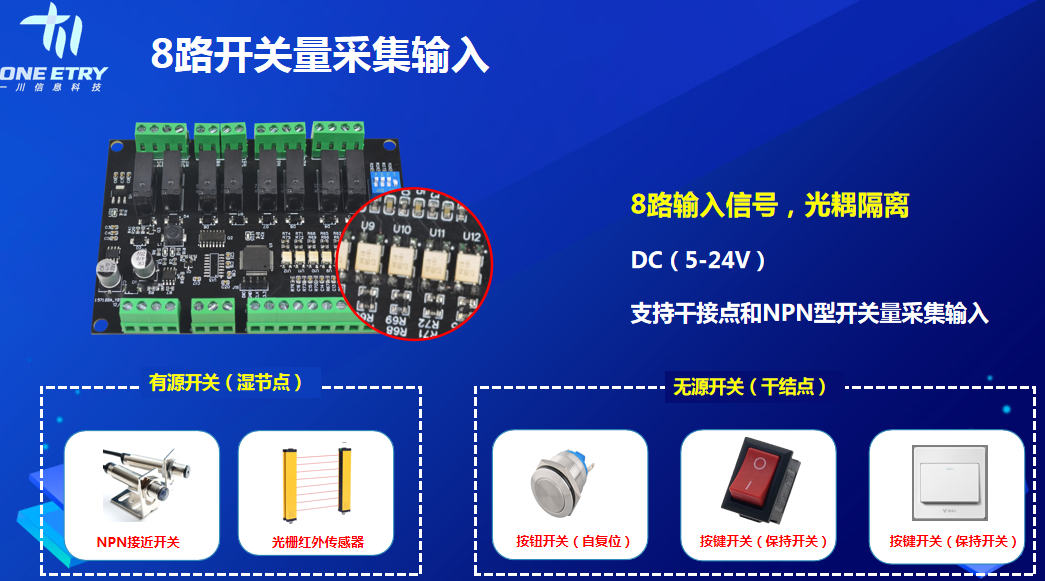 北京串口8IO模块系统