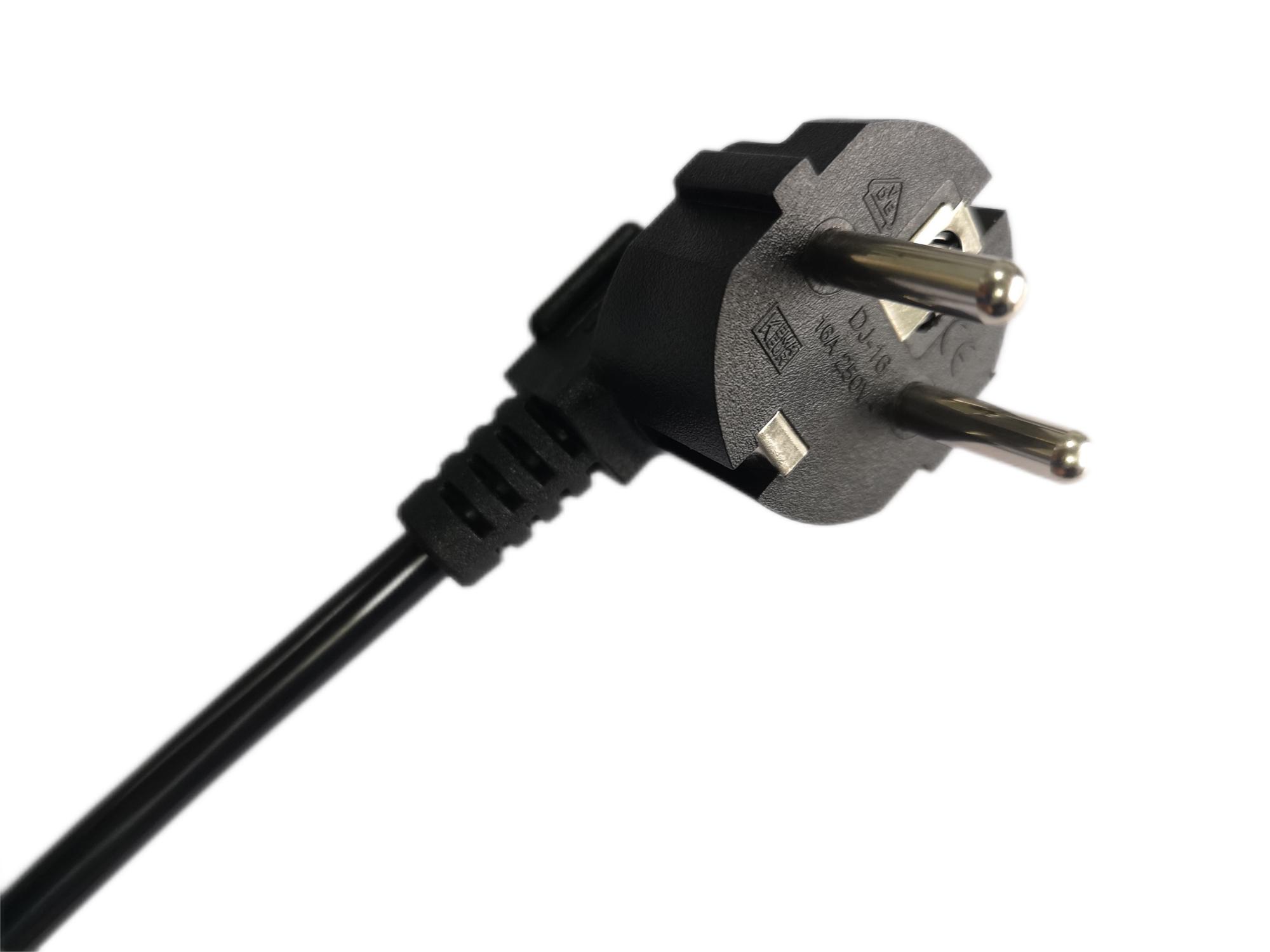 石家庄欧标三芯电源线插头电源线有几种规格型号