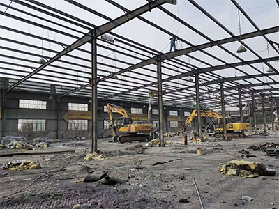 青海工厂厂房钢结构拆除施工队伍