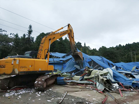 金昌厂房改造拆除工程