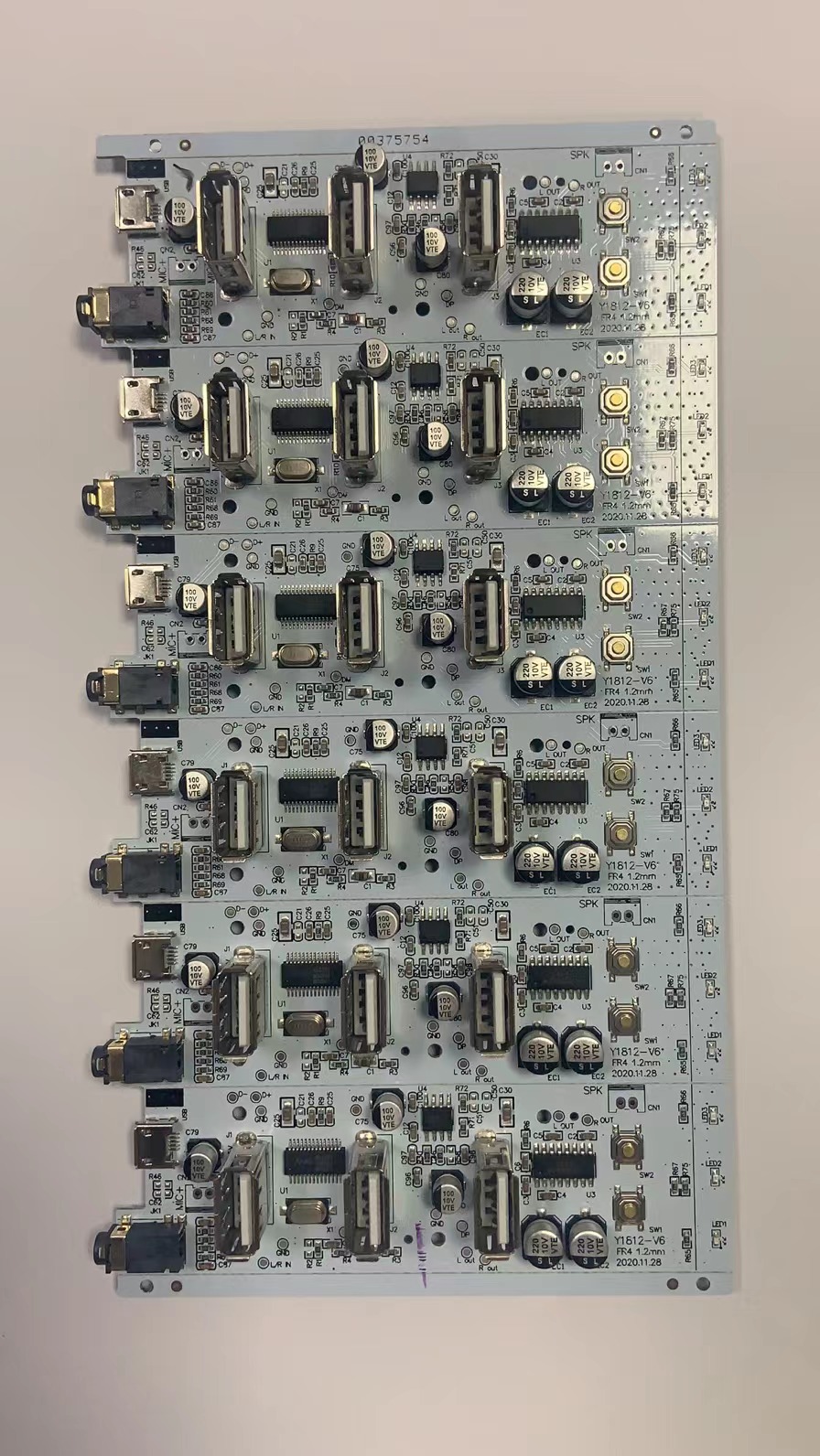 福建USB拓展器音箱PCB设计加工厂家