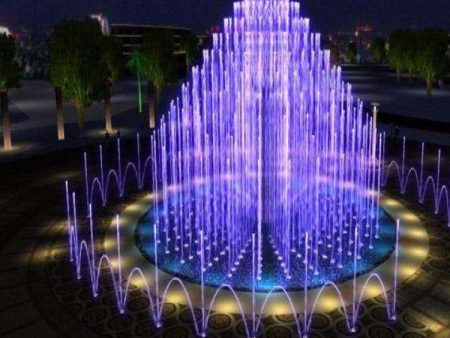 柳州公司景观喷泉图片