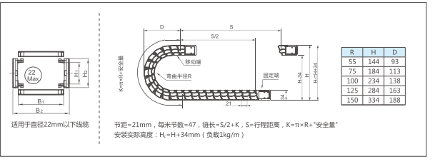 尼龙工程链图片