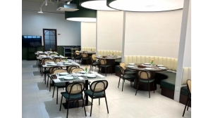 漳州快餐厅的桌椅免费设计