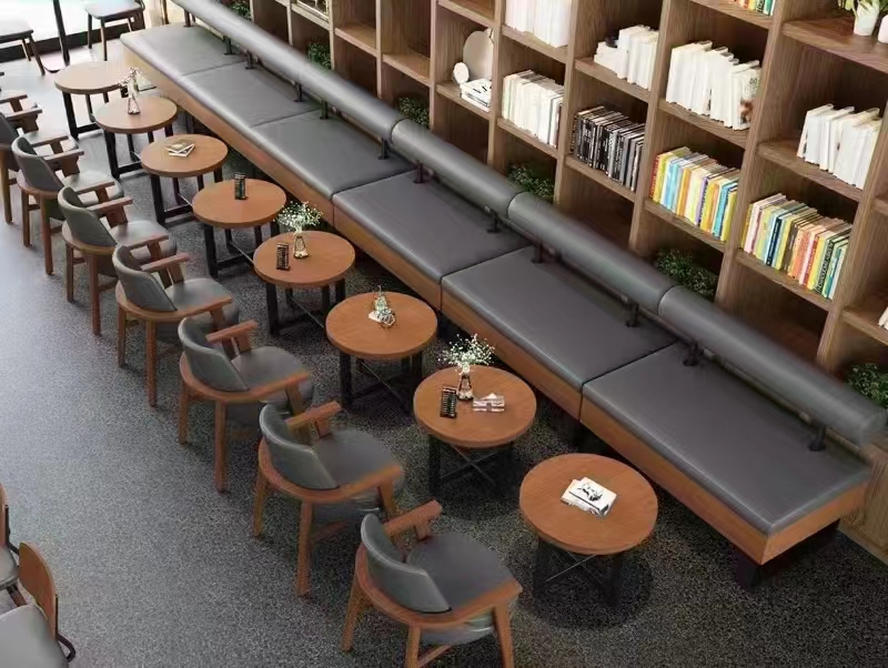 宁德咖啡厅专用桌椅免费设计