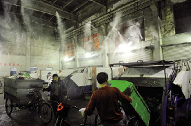 餐厨垃圾除臭系统-广州贝克喷雾净化科技有限公司