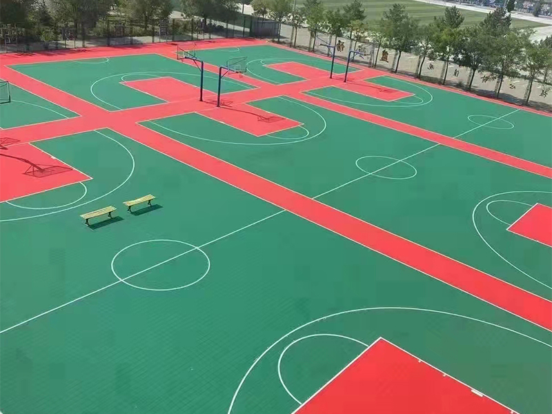 硅pu篮球场工程