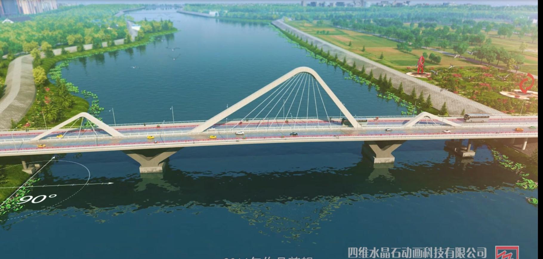 青岛工程桥梁动画订做