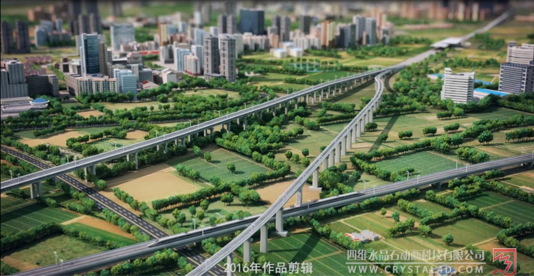 济南路桥施工3d动画订制