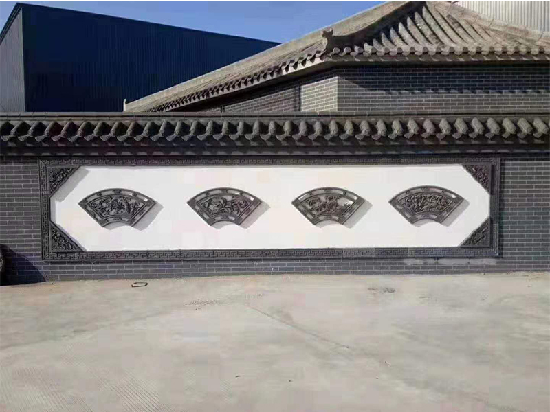 张掖古建筑青砖工程