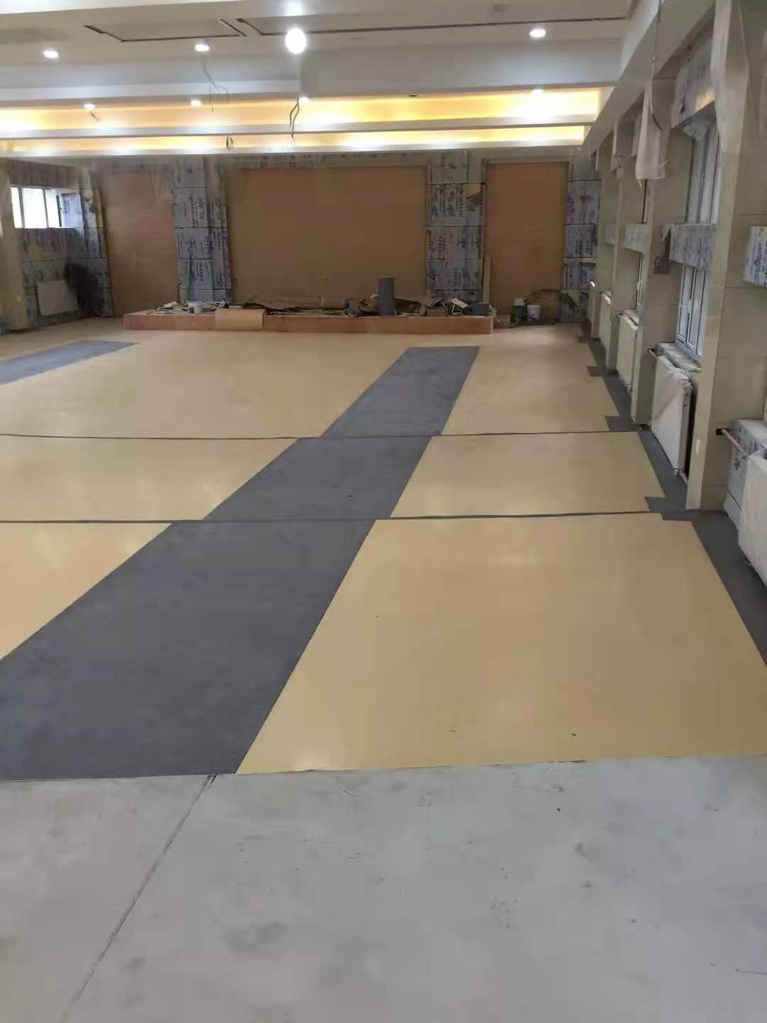 宁夏网球场塑胶地板设计图
