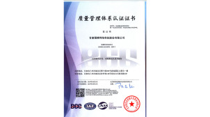 青海ISO9001质量管理体系认证机构