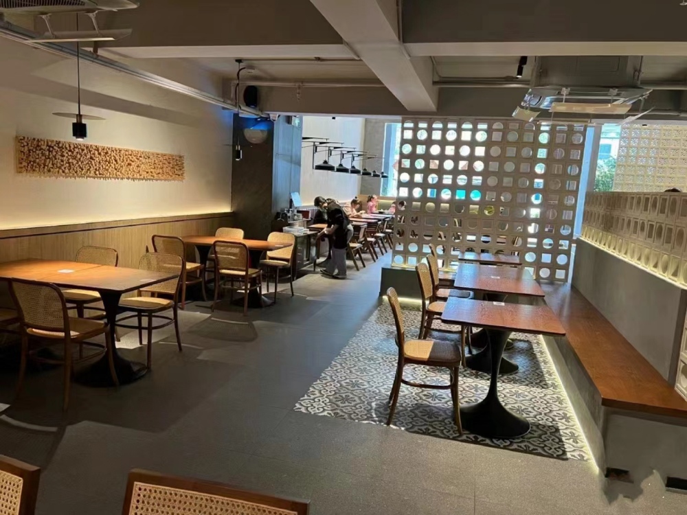 漳州咖啡店用的桌椅支持来样定制