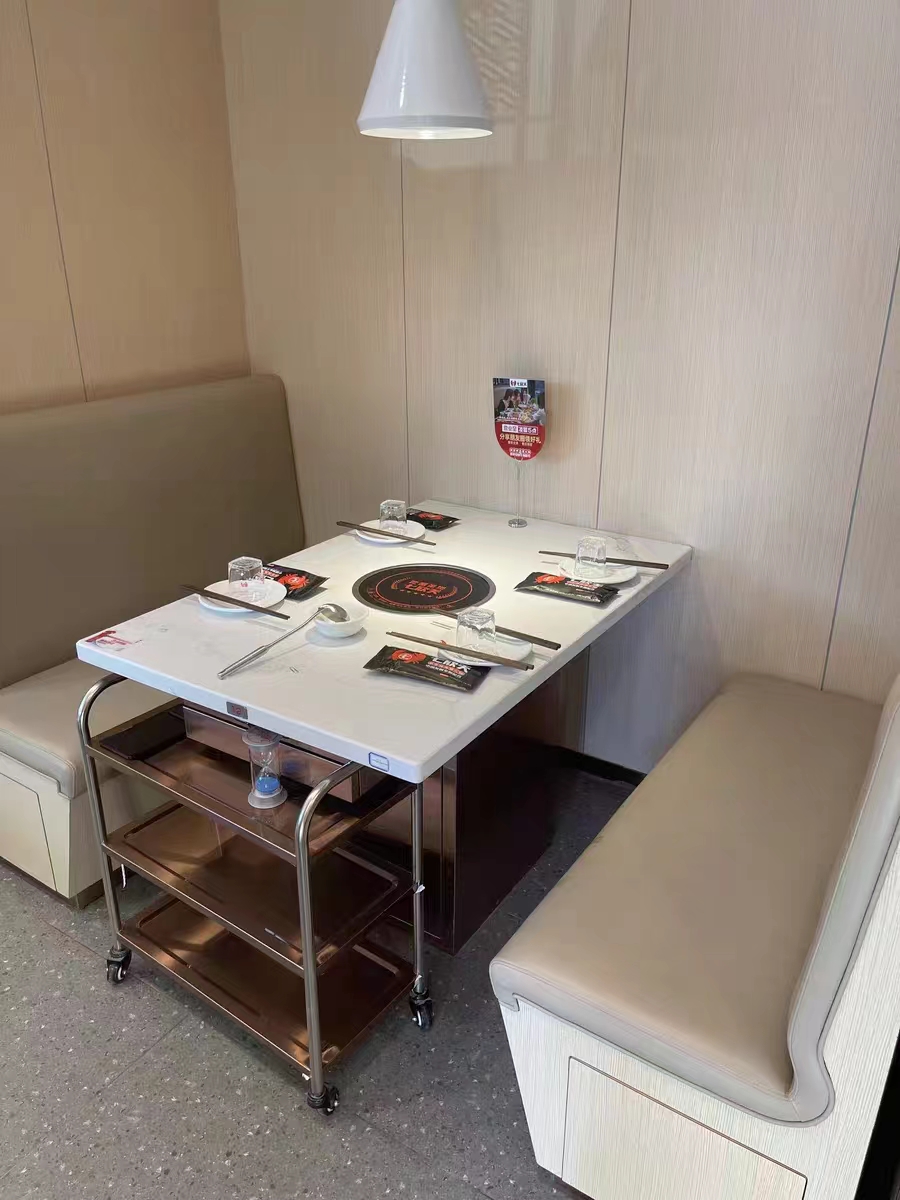 龙岩火锅店专用桌椅免费设计